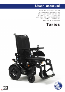 Mode d’emploi Vermeiren Turios Fauteuil roulant électrique