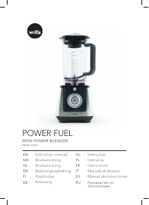 Manual Wilfa PB2B-P1200 Blender