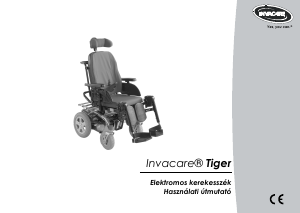 Használati útmutató Invacare Tiger Elektromos kerekesszék