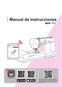 Manual de uso Alfa Crea Maquina de bordar