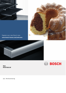 Bruksanvisning Bosch HCE724323V Spis