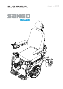 Brugsanvisning Dietz Sango Elektrisk kørestol