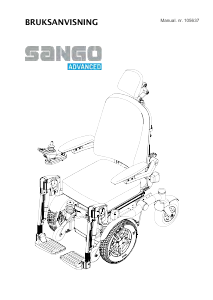 Bruksanvisning Dietz Sango Elektrisk rullstol