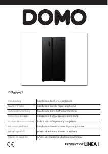 Manual Domo DO99503S Fridge-Freezer