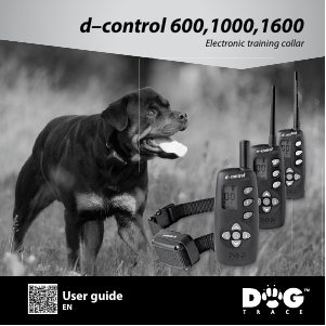 Manual Dogtrace d-control 1600 Electronic Collar