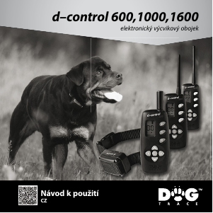 Manuál Dogtrace d-control 1600 Elektrický obojek
