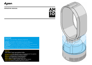 Handleiding Dyson AM10 Ventilator