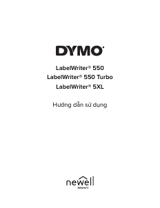 Hướng dẫn sử dụng Dymo LabelWriter 550 Máy in nhãn
