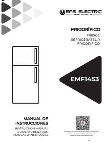 Manual EAS Electric EMF1453 Fridge-Freezer