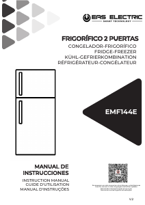 Manual EAS Electric EMF144E Fridge-Freezer