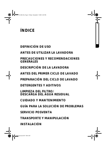 Manual de uso Whirlpool AWE 6512 Lavadora