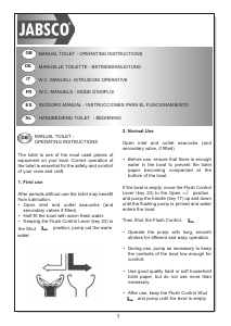 Manuale Jabsco 29120-2000 Toilette