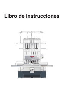 Manual de uso Janome MB 7 Maquina de bordar