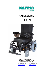 Handleiding Karma Leon Elektrische rolstoel