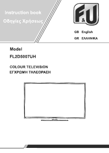 Manual F&U FL2D5007UH LED Television