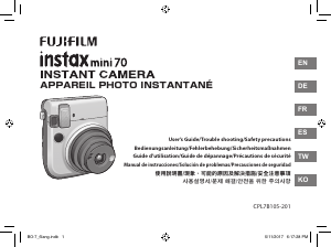 Bedienungsanleitung Fujifilm Instax Mini 70 Kamera