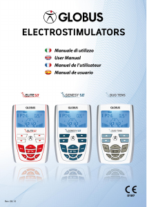Manual de uso Globus Elite SII Electroestimulador