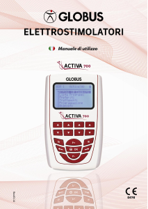 Manuale Globus Activa 700 Elettrostimolatore