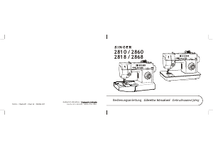 Manuale Singer 2810 Macchina per cucire