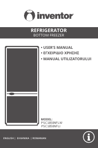 Manual Inventor PSC1850NFLI Fridge-Freezer