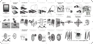 Manual Vogel's TMM 107 Suport pe perete