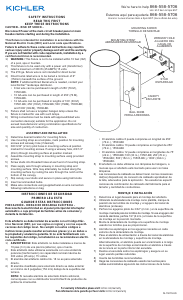 Mode d’emploi Kichler 15079AZT Up Lampe