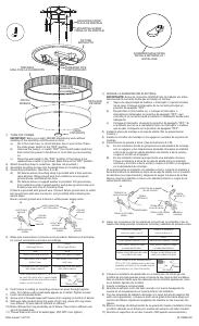 Manual de uso Kichler 10885NILED Ceiling Lámpara