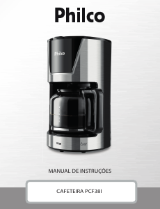 Manual Philco PCF38I Máquina de café
