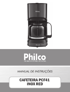 Manual Philco PCF41 Máquina de café