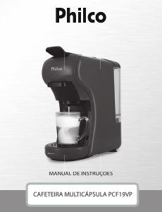 Manual Philco PCF19VP Máquina de café