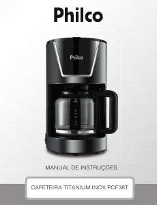 Manual Philco PCF38T Máquina de café