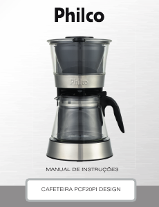 Manual Philco PCF20PI Máquina de café
