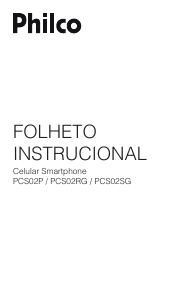 Manual Philco PCS02P Telefone celular