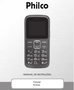 Manual Philco PCE02 Telefone celular
