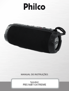 Manual Philco PBS16BT Altifalante