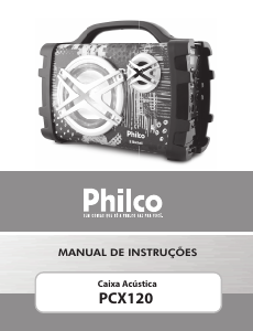 Manual Philco PCX15000 Altifalante