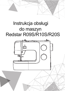 Instrukcja Redstar R10S Maszyna do szycia