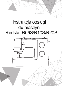 Instrukcja Redstar R09S Maszyna do szycia