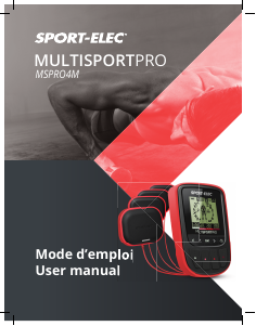 Manual de uso Sport-Elec MSPRO4M Electroestimulador