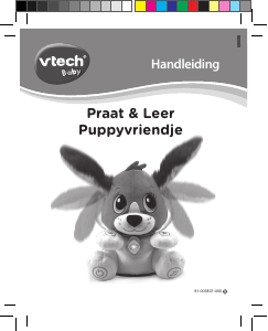 Handleiding VTech Praat & Leer Puppyvriendje