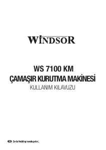 Kullanım kılavuzu Windsor WS 7100 KM Kurutma makinesi
