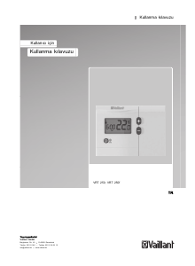 Kullanım kılavuzu Vaillant VRT 250 Termostat