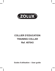 Manual Zolux 487043 Electronic Collar