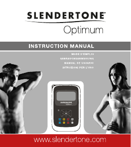 Mode d’emploi Slendertone Optimum Electrostimulator