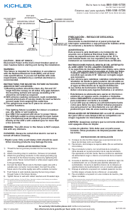 Manual Kichler 11251AZT30 Cylinder Lamp