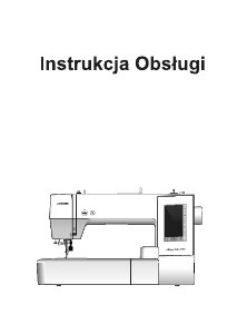 Instrukcja Janome Memory Craft 400E Maszyna do szycia