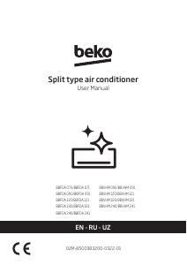 Manual BEKO BBFDA 240 Air Conditioner