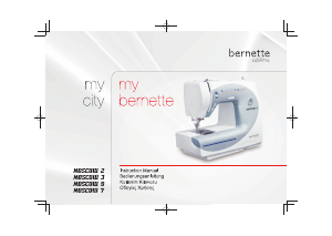 Manual Bernina Bernette Moscow 3 Sewing Machine