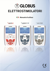 Manuale Globus Elite SII Elettrostimolatore