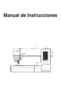 Manual de uso Janome Memory Craft 400E Máquina de coser